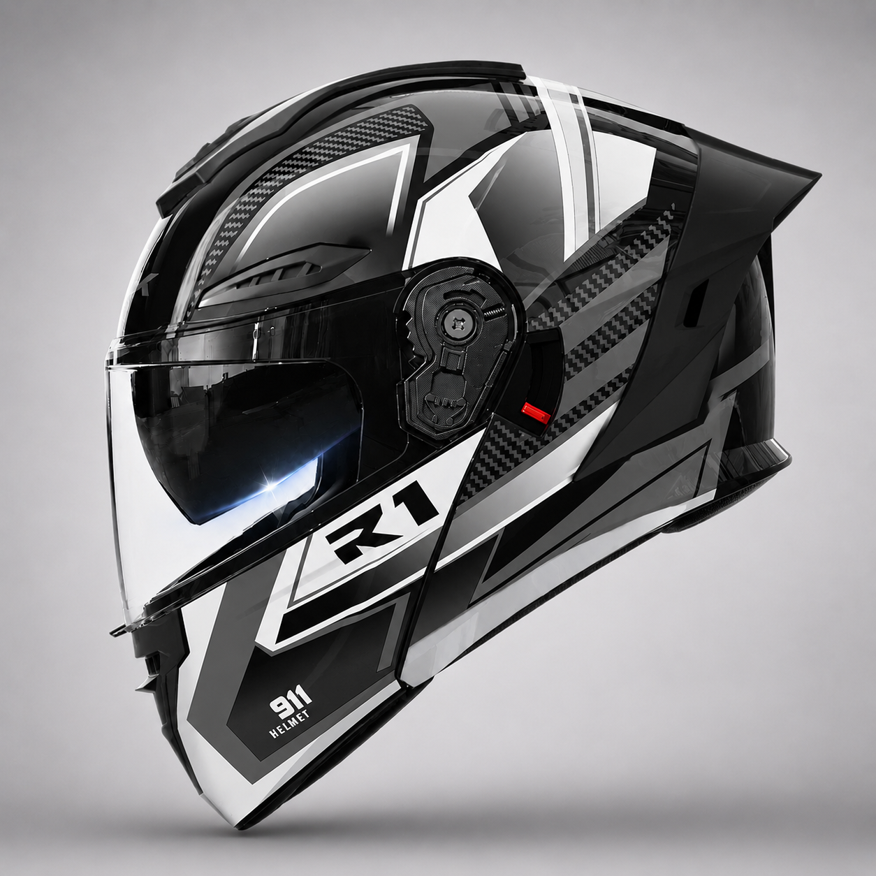 BikerZoneZ™ Apex Flip-Up Motorcycle Helmet