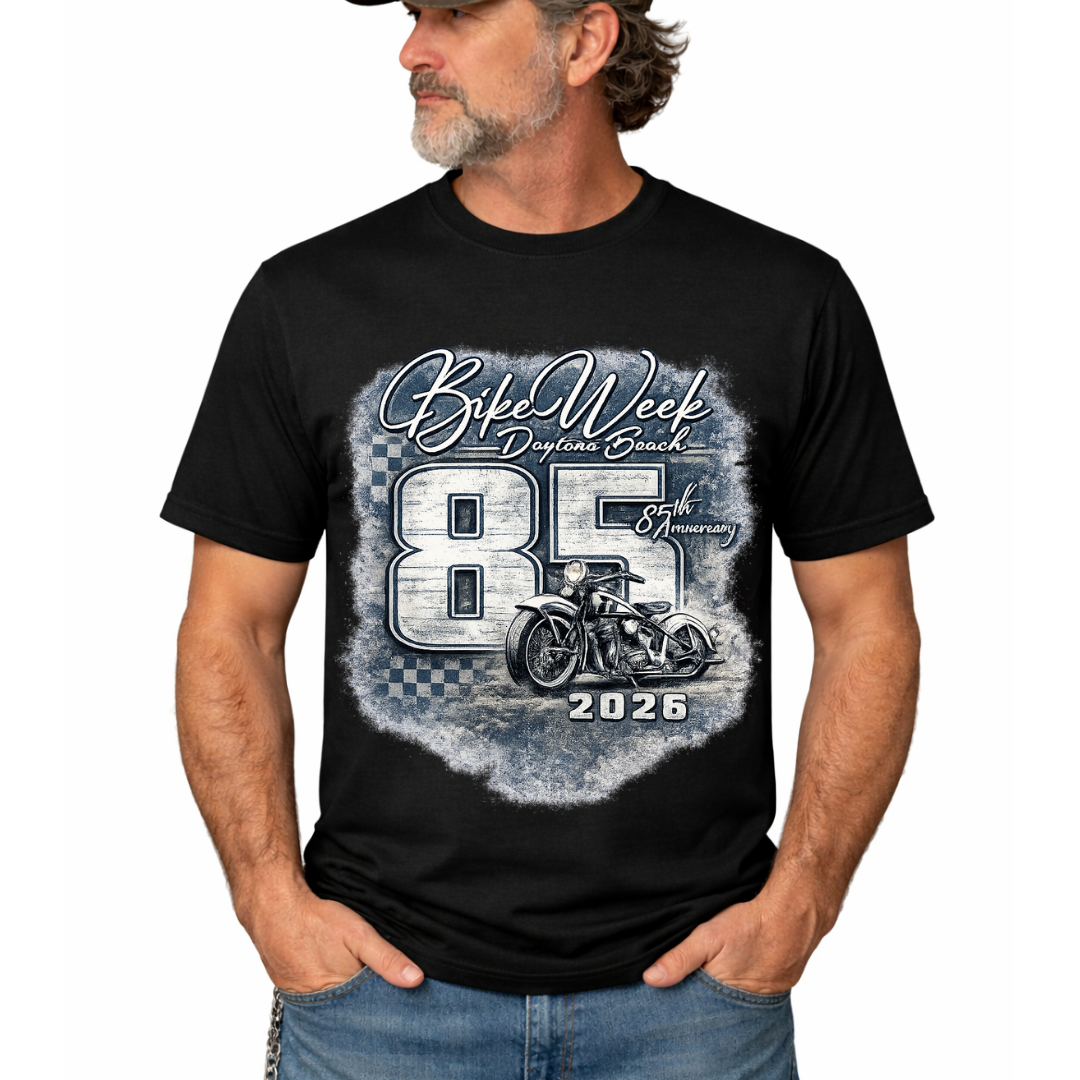 T-Shirt 2026 Bike Week Daytona Beach - Design 8