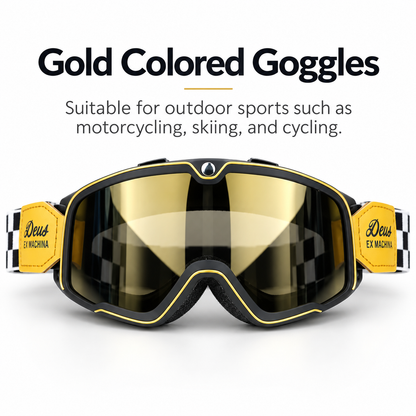 Retro Goggles Motocross