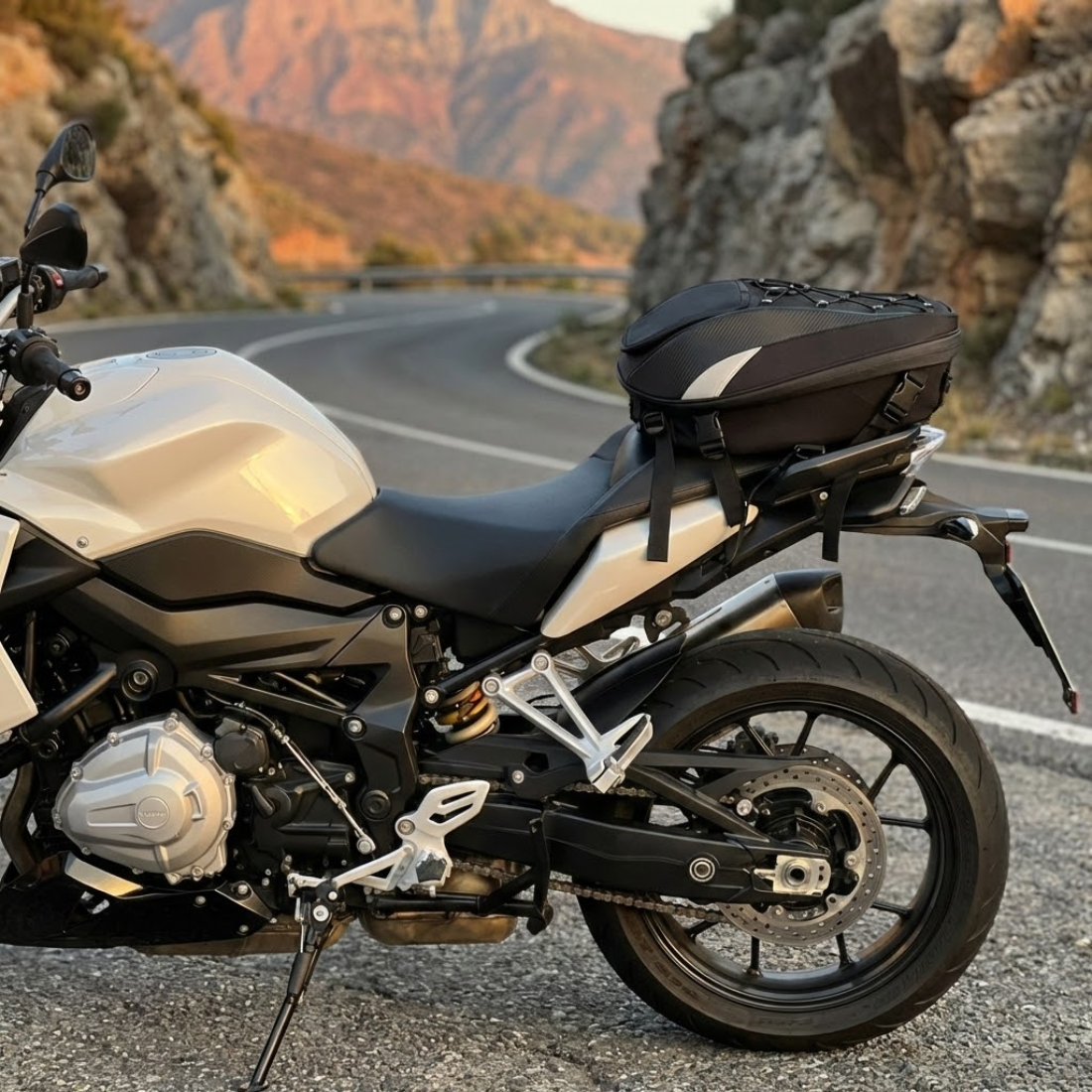 2-in-1 Motorcycle Tail Bag