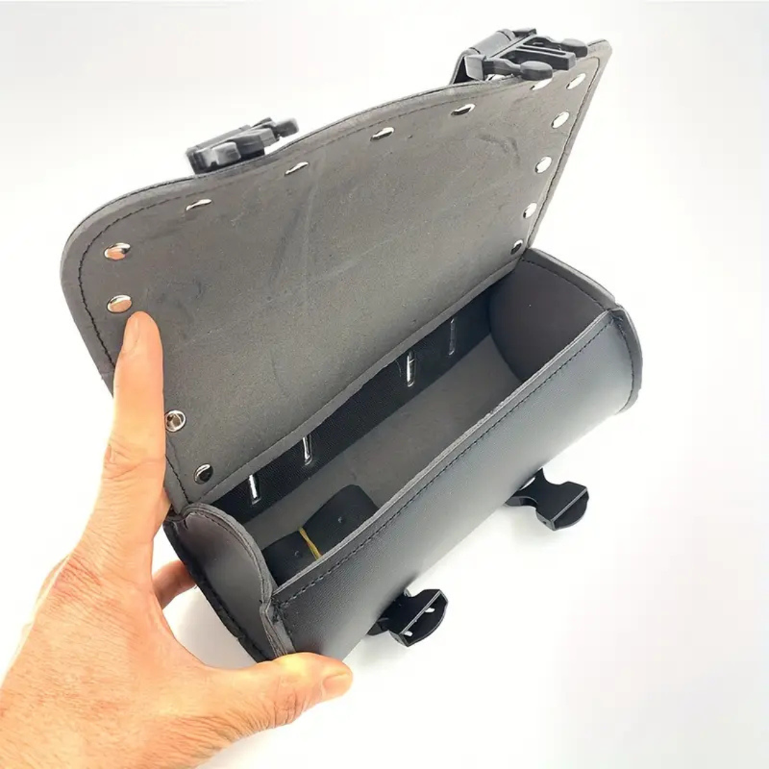 Vintage Leather Motorcycle Front Tool Bag