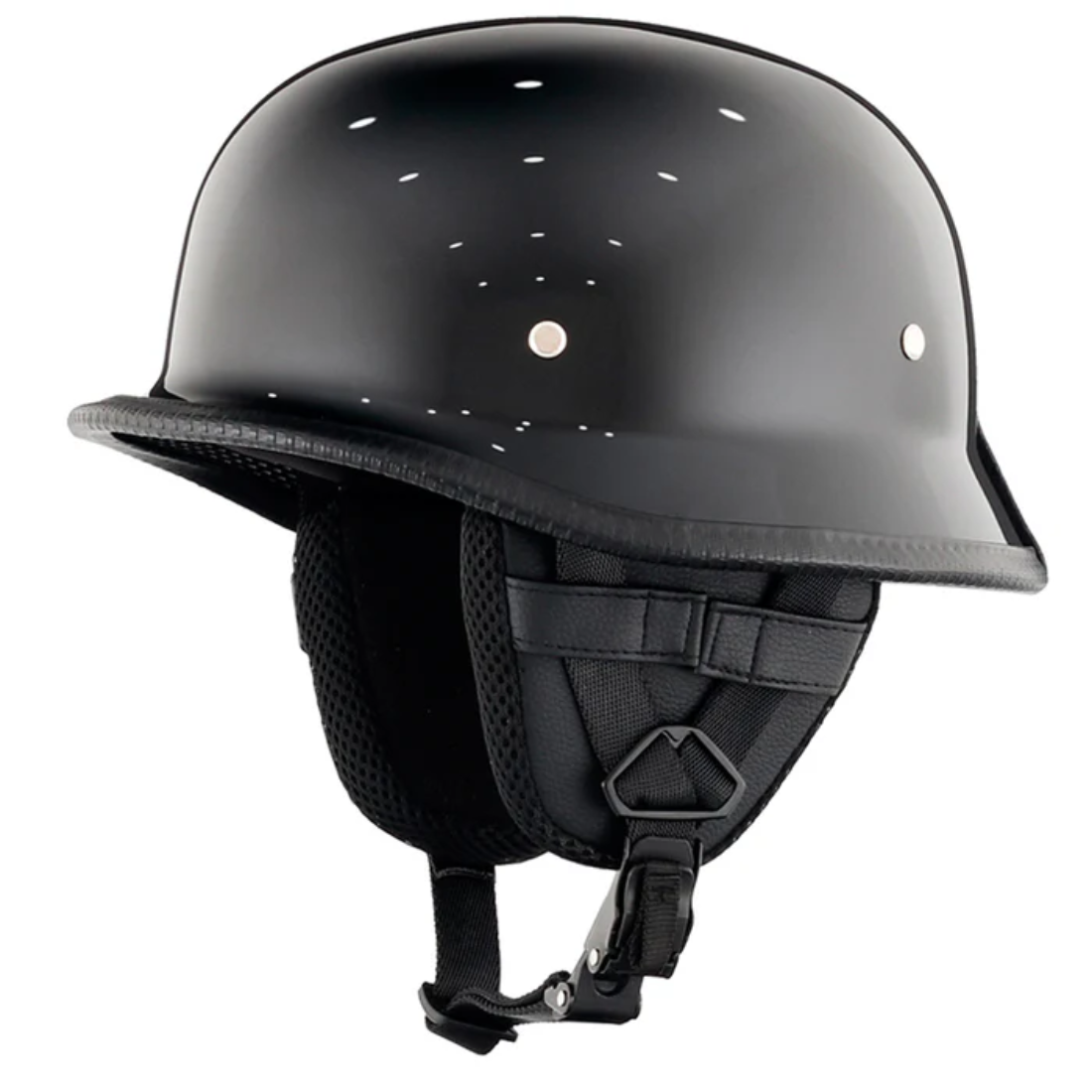 Vintage German Half Helmet | DOT Certified