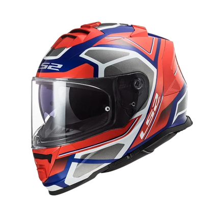 LS2 FF800 IronShell Racing Full Face Helmet - DOT & ECE Approved