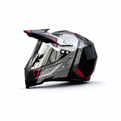 WLT-128 Professional Motocross Helmet – DOT & ECE Certified