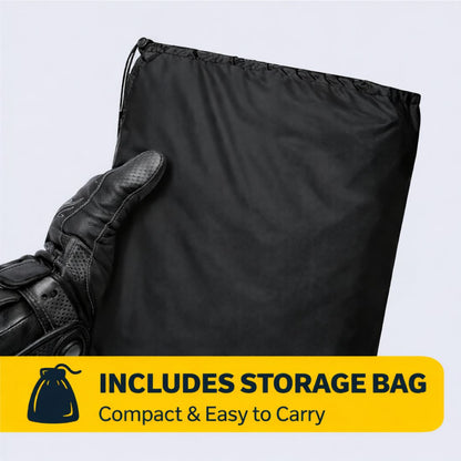 All-Weather Outdoor Motorcycle Cover - Waterproof, UV & Snow Protection