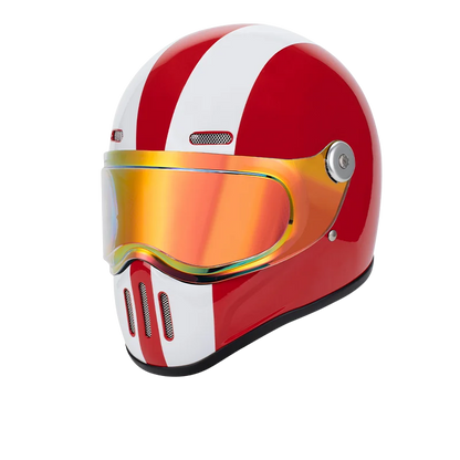 Retro Pig Nose Full Face Helmet