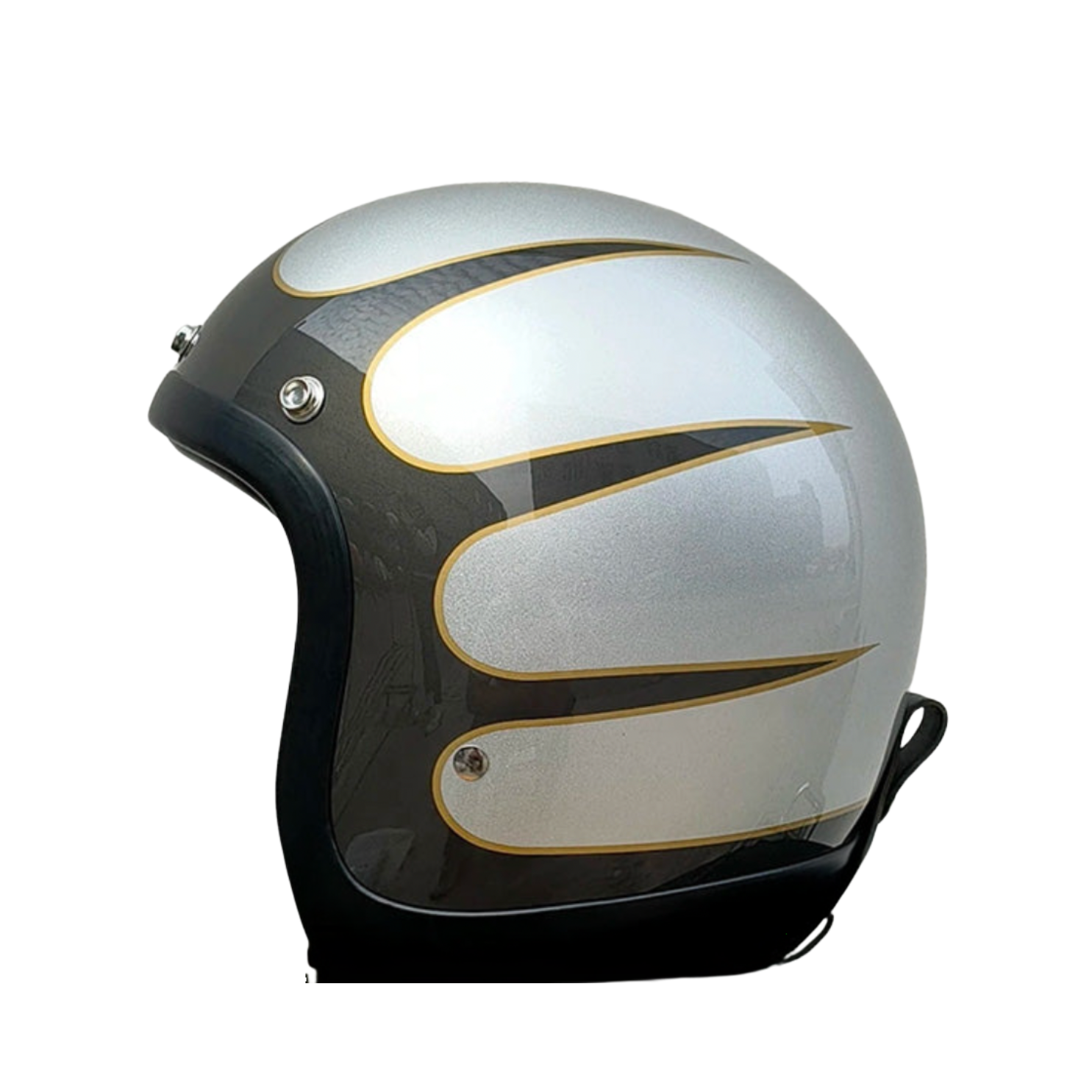 Chopper Low Profile Vintage Motorcycle Helmet Chopper Low Profile Vintage Motorcycle Helmet
