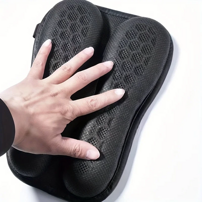 BikerZonez Breathable Motorcycle Seat Cushion Pad