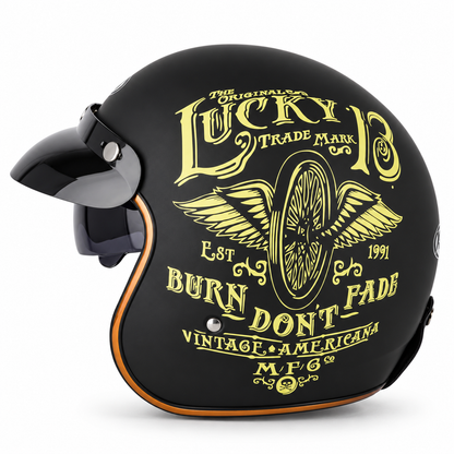 The Rogue Open Face Helmet - DOT & ECE Approved