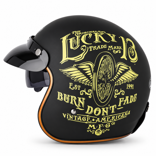 The Rogue Open Face Helmet - DOT & ECE Approved