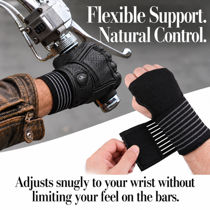 BikerZonez RideFlex™ Motorcycle Wrist Support