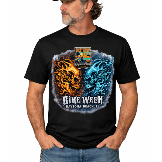 T-Shirt 2026 Bike Week Daytona Beach - Design 9