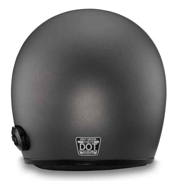Low Profile Vintage Motorcycle Helmet - DOT and ECE Approved
