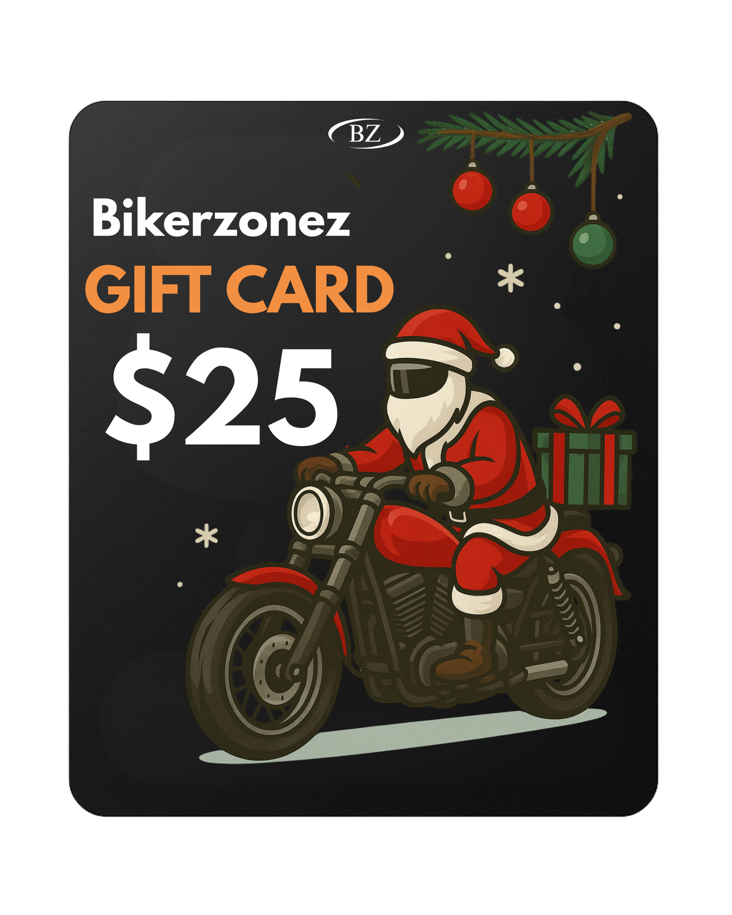 Bikerzonez Christmas Gift Card - 50% OFF