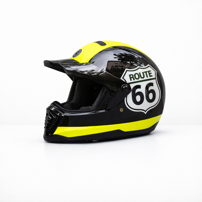 ORZ-918 Retro Full-Face Helmet – DOT & ECE Approved