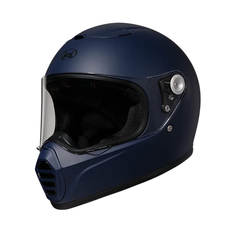 RoadSpirit Vintage Full-Face Helmet – DOT & ECE Approved