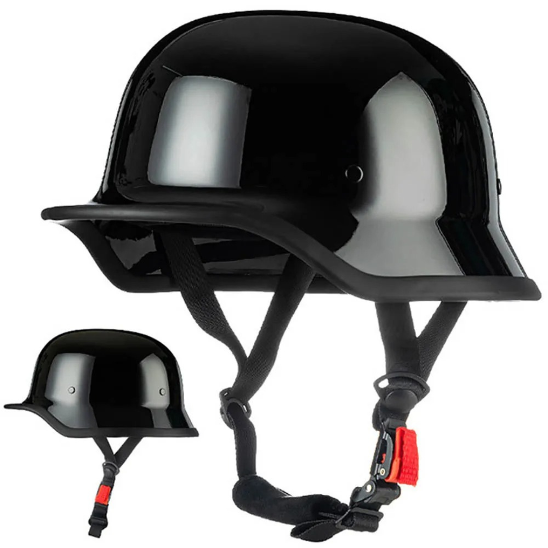 Vintage German Style Half Helmet | DOT Certified