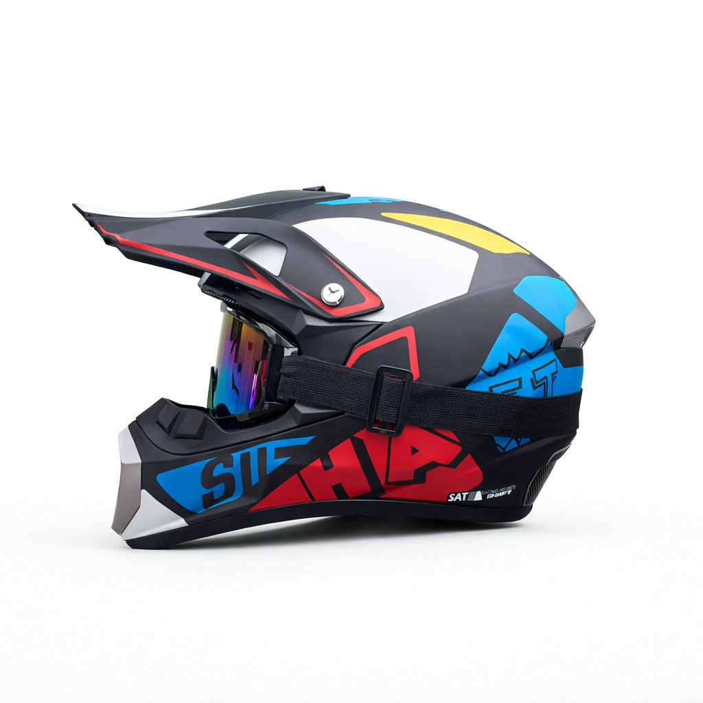 ORZ-126 Motocross Off-Road Full Face Helmet