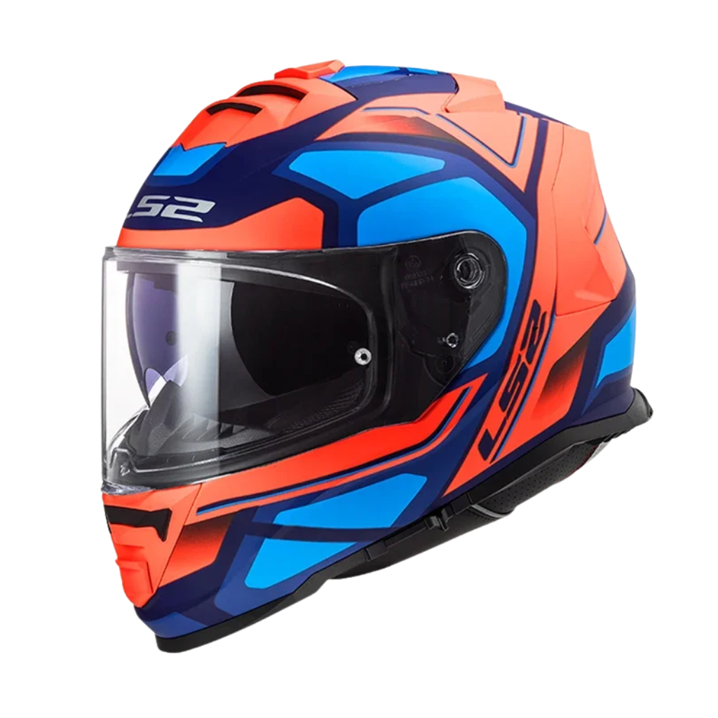 LS2 FF800 IronShell Racing Full Face Helmet - DOT & ECE Approved