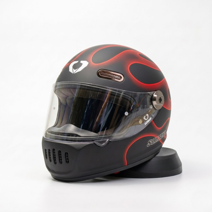SOMAN Vintage Rider Fullface Helmet - DOT Certified