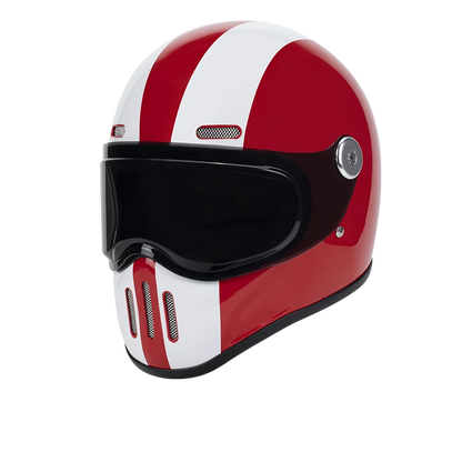 Retro Pig Nose Full Face Helmet