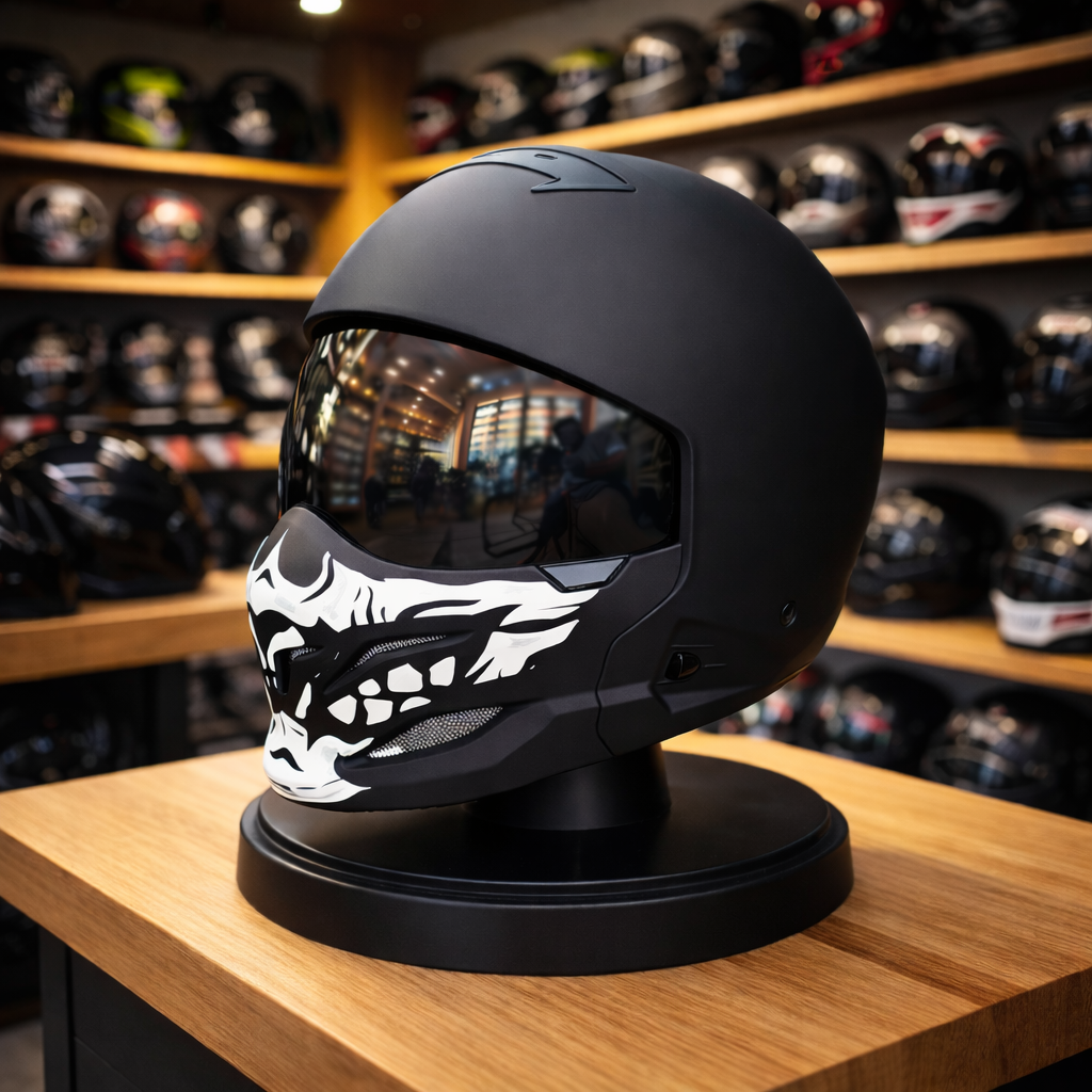 Scorpion Retro Unisex Motorcycle Helmet
