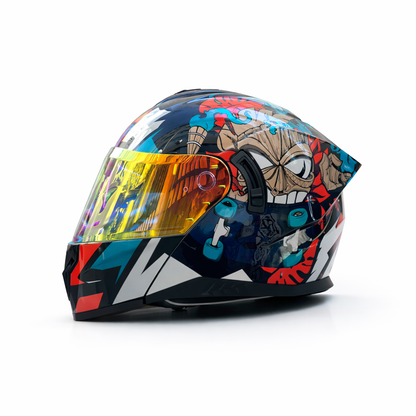 ORZ-B16 Full-Face Motorcycle Helmet – DOT & ECE Certified