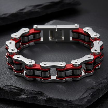 Biker Chain Bracelet – Forged Steel Series
