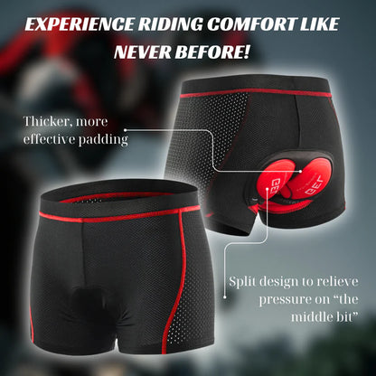 BikerZoneZ™ Padded Shorts