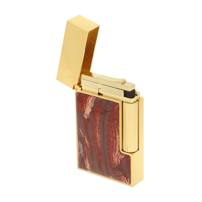 French Red Jasper Stone Luxury Lighter