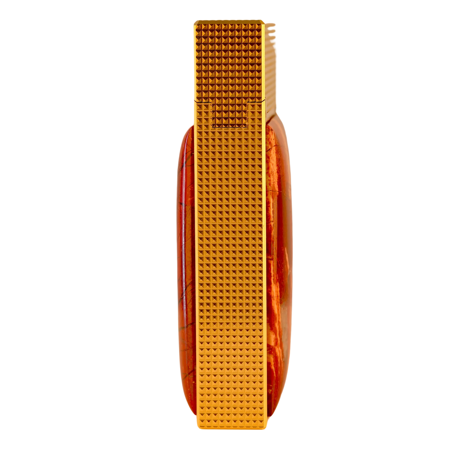 French Red Jasper Stone Luxury Lighter