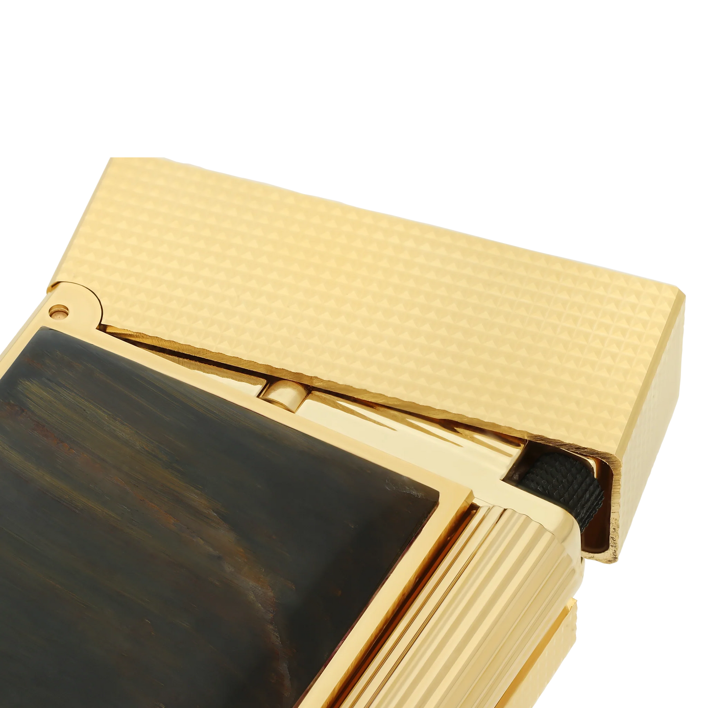 French Tiger Eye Stone Luxury Lighter