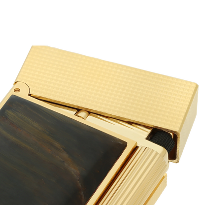 French Tiger Eye Stone Luxury Lighter