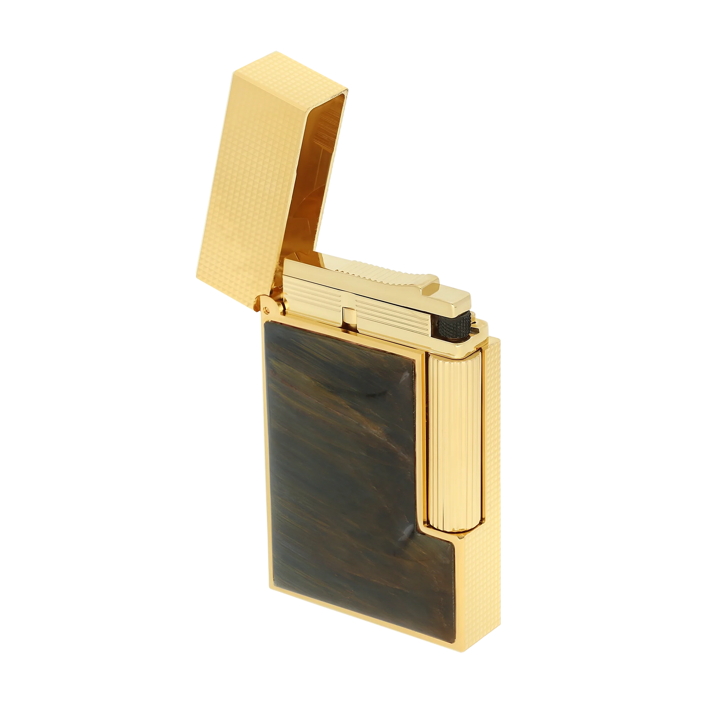 French Tiger Eye Stone Luxury Lighter
