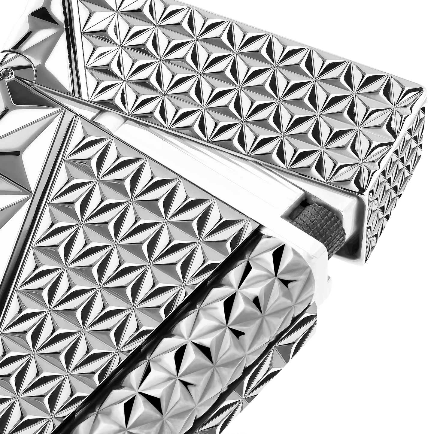 French Pyramid Pattern Luxury Lighter