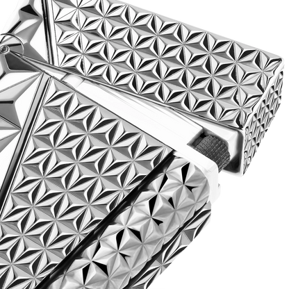 French Pyramid Pattern Luxury Lighter