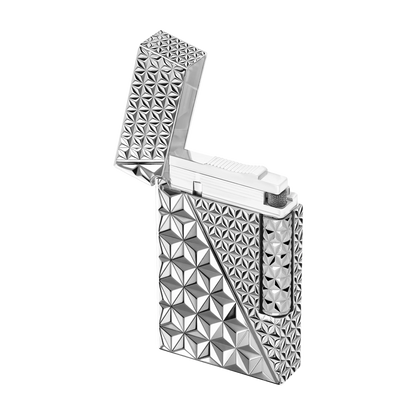 French Pyramid Pattern Luxury Lighter