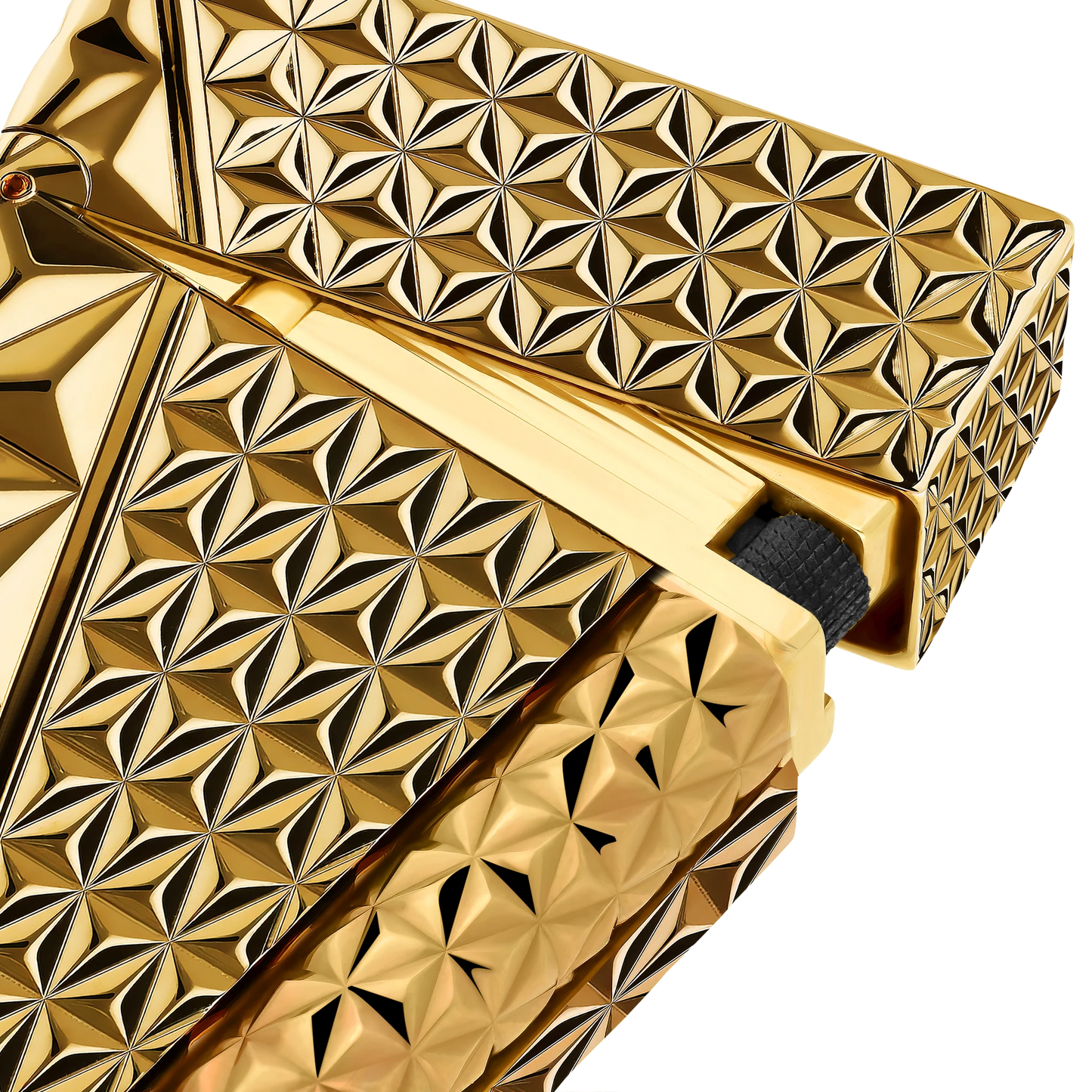 French Pyramid Pattern Luxury Lighter