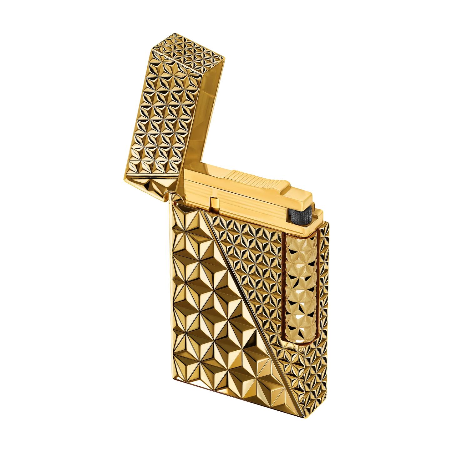 French Pyramid Pattern Luxury Lighter