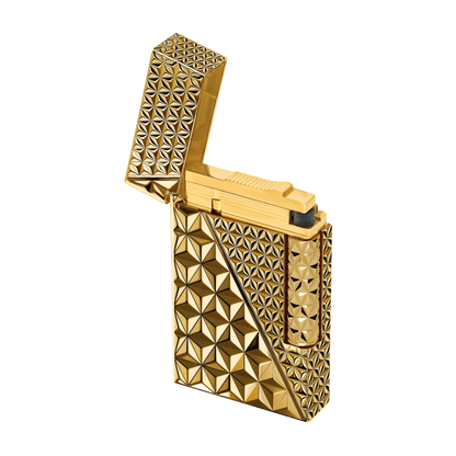 French Pyramid Pattern Luxury Lighter