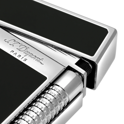 French Enamel Silver Luxury Lighter