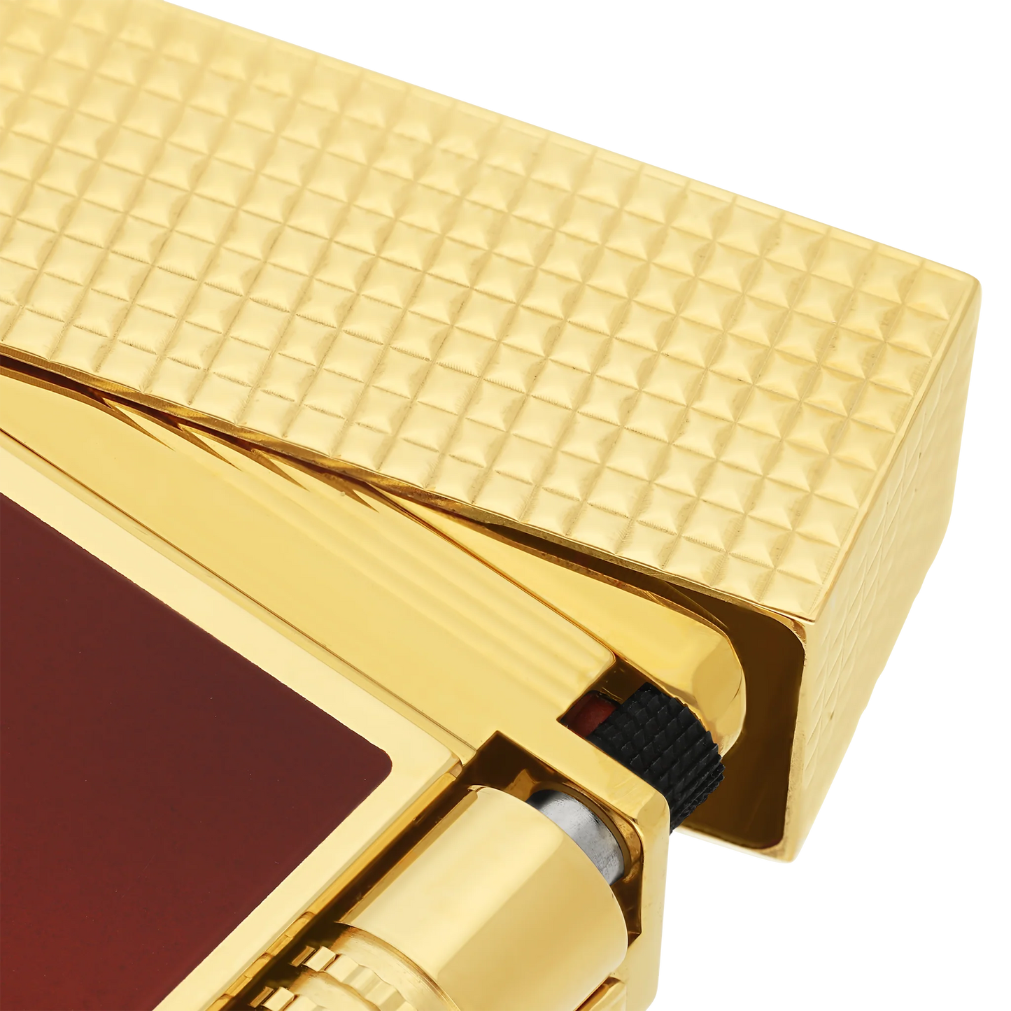 French Red Enamel Gold Lighter – Special Edition