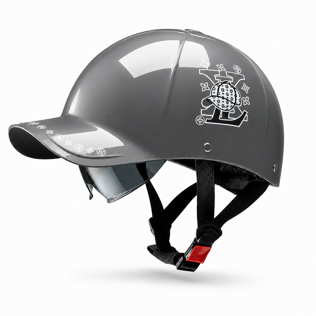 BikerZoneZ RoadCap™ DOT & ECE Half Helmet