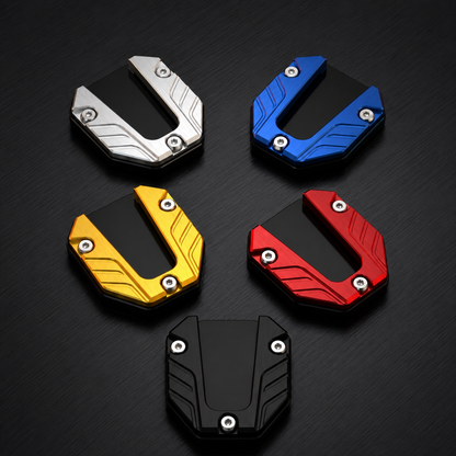 BikerZoneZ Motorcycle Kickstand Pad