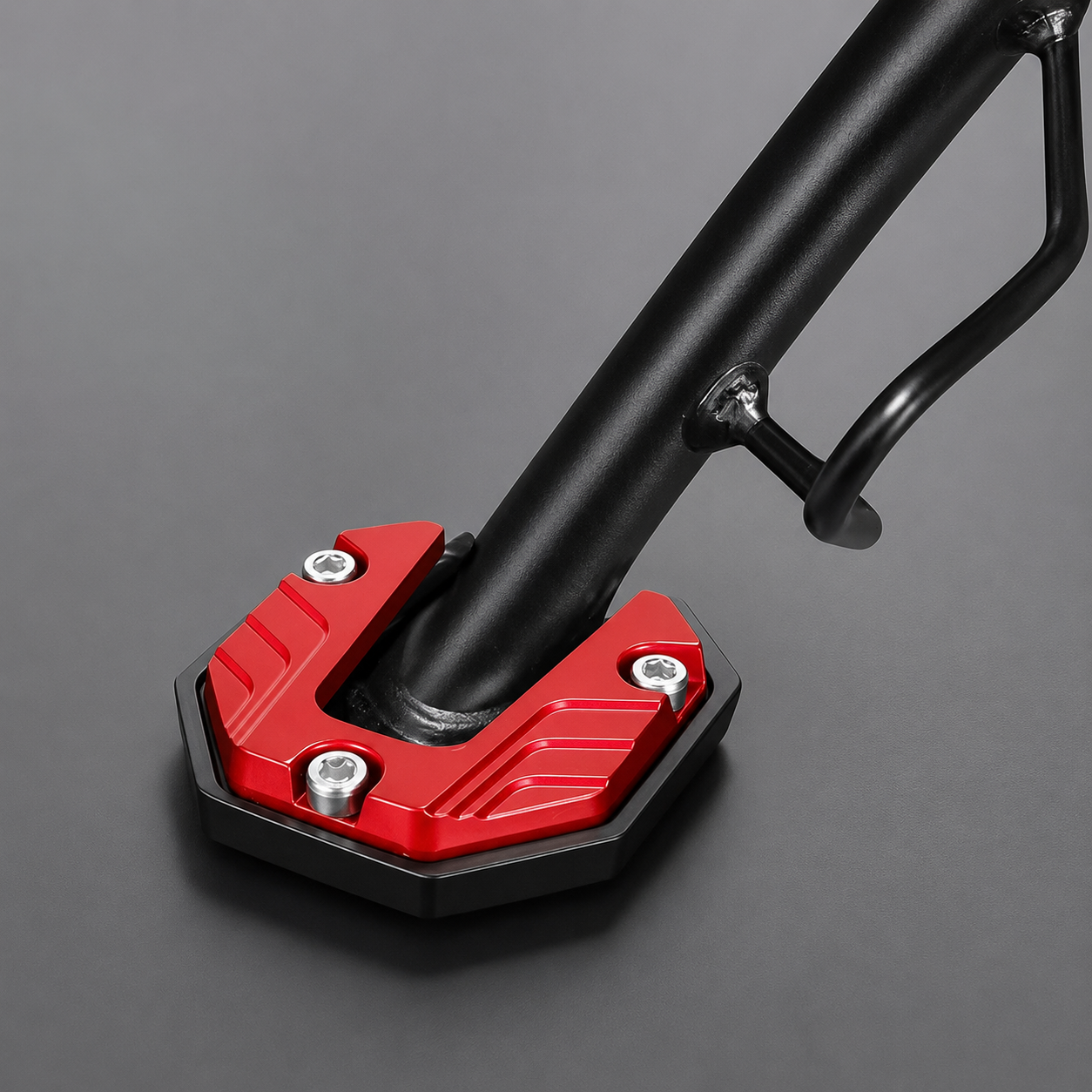 BikerZoneZ Motorcycle Kickstand Pad