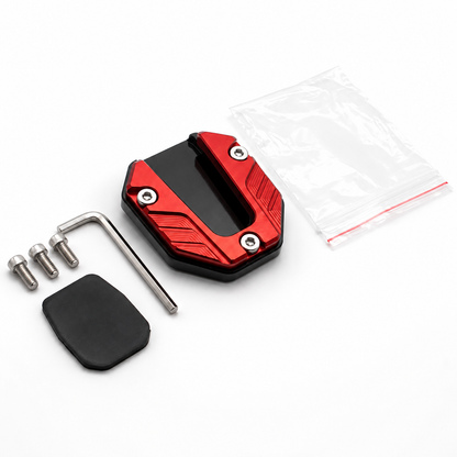 BikerZoneZ Motorcycle Kickstand Pad
