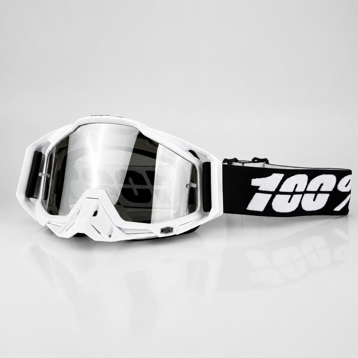 BikerZoneZ TrailShield MX Goggles – UV400 Anti-Fog Off-Road Riding Goggles