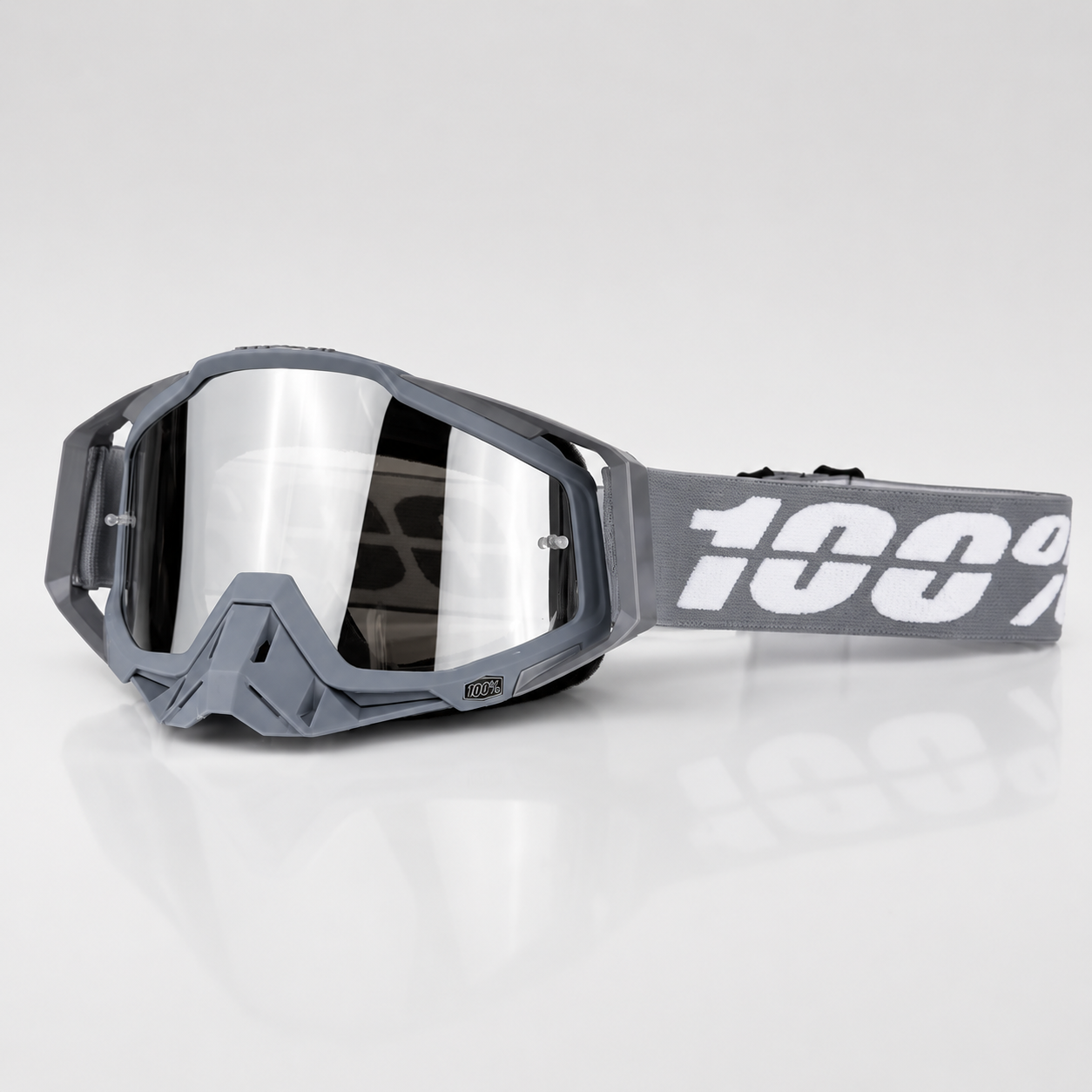 BikerZoneZ TrailShield MX Goggles – UV400 Anti-Fog Off-Road Riding Goggles