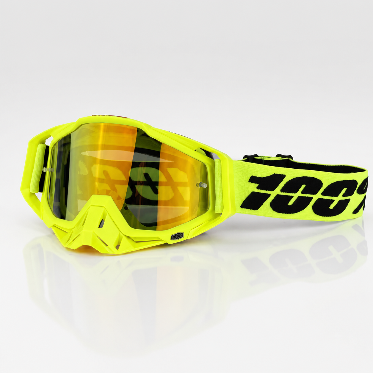 BikerZoneZ TrailShield MX Goggles – UV400 Anti-Fog Off-Road Riding Goggles