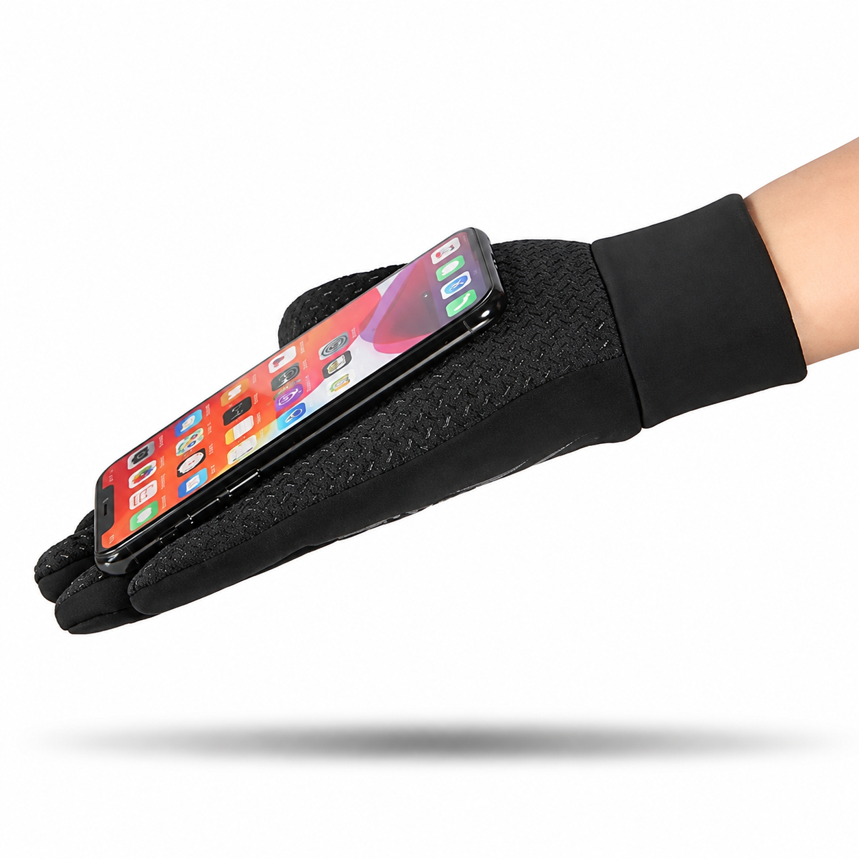 BikerZoneZ™ FrostGrip Thermal Touchscreen Riding Gloves